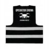 Kamizelka - Operator drona - czarna