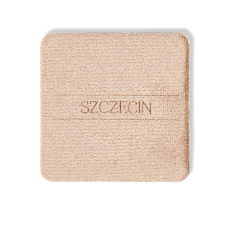 Magnes premium Szczecin – harmonijka 7x7 cm z aksamitną okładką