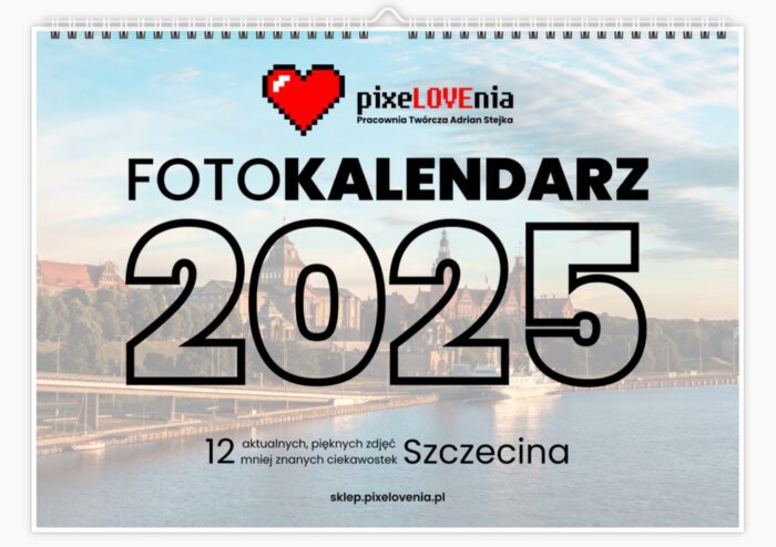 Kalendarz ścienny 2025 Szczecin