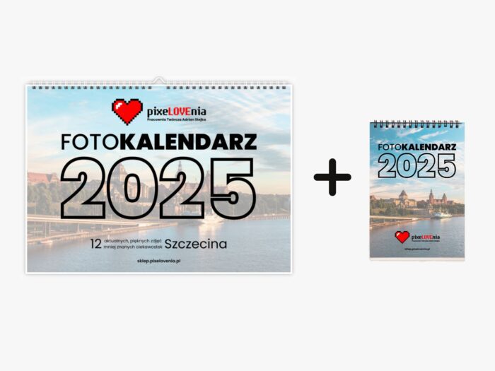 Zestaw kalendarze 2025 Szczecin