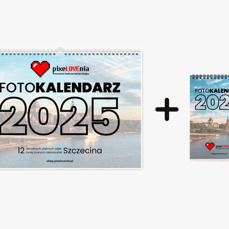 Zestaw kalendarze 2025 Szczecin