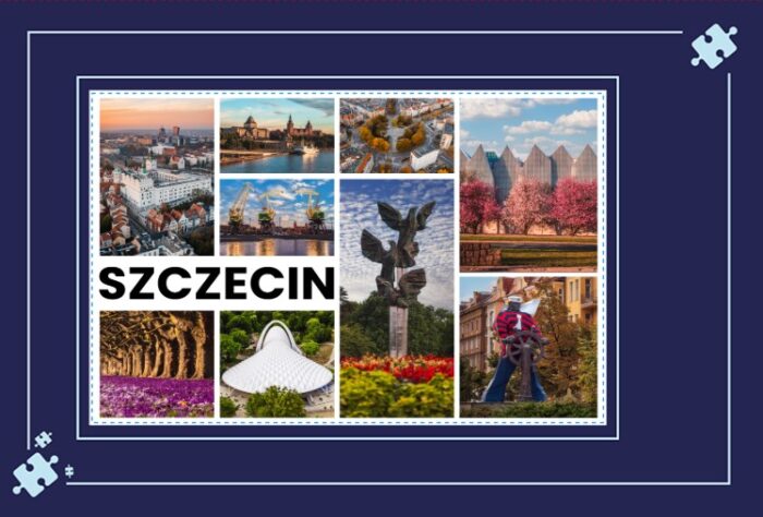 wizualizacja pudełka na puzzle