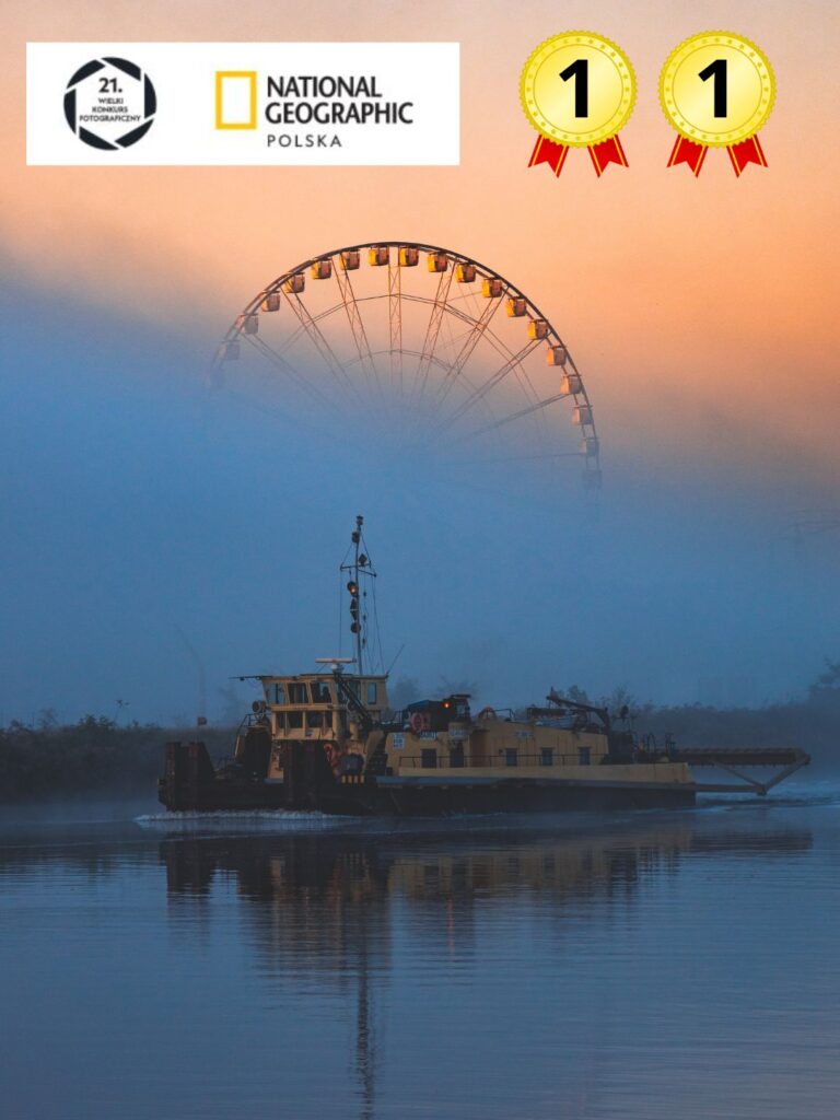 Zdjęcie ze Szczecina nagrodzone w 21. Wielkim Konkursie Fotograficznym National Geographic zdobywając 1. miejsce w kategorii "Polska nieoczywista"