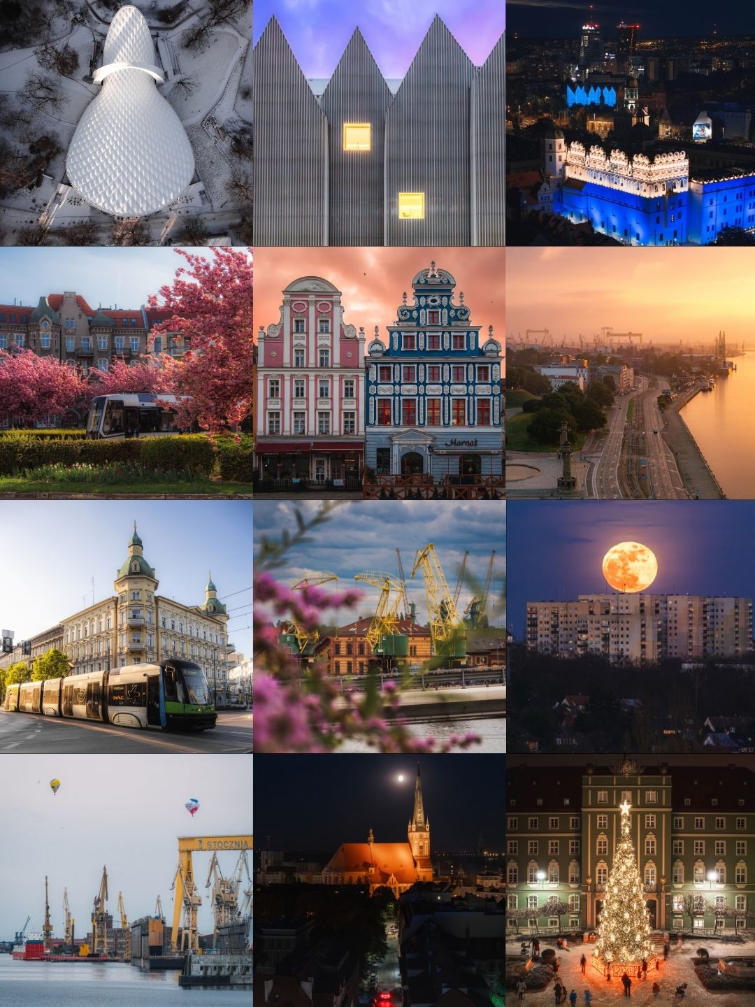 12 autorskich zdjęć Szczecina w kalendarzu fotograficznym 2027